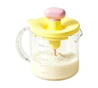 Vaso mezclador de huevos | Herramienta de golpeo antideslizante, accionada a mano, transparente, vaso de escoba de mano para huevos, para el hogar, dormitorio, apartamento, hornear y cocinar