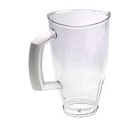 Vaso mezclador de plástico compatible con/pieza de repuesto para batidora Braun AS00000024 4184 MX2000 Multiquick 3