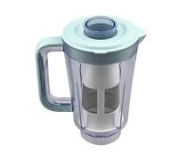 Vaso mezclador el vaso exprimidor compatible con Midea MJ-WBL2521H WBL2531H. Vaso de cocción integrado. Reemplazo del vaso de la licuadora. Repuestos for máquinas procesadoras de alimentos.
