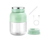 Vaso mezclador portátil para batidos y recargable, 1300 ml, exprimidor de gran capacidad, licuadora multifuncional para cocina
