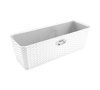 VASO NATURAL RETT. BIANCO 50x18 h.16 STEFANPL