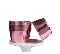 Vaso papel 100 Uds. Vaso de papel enrollado for magdalenas recubierto resistente a altas temperaturas pastel merienda Cupcake boda fiesta hornear accesorios cocina para cupcakes(Color24)