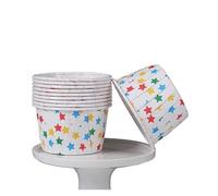 Vaso papel 100 Uds. Vaso de papel enrollado for magdalenas recubierto resistente a altas temperaturas pastel merienda Cupcake boda fiesta hornear accesorios cocina para cupcakes(Color19)