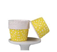 Vaso papel 100 Uds. Vaso de papel enrollado for magdalenas recubierto resistente a altas temperaturas pastel merienda Cupcake boda fiesta hornear accesorios cocina para cupcakes(Color3)