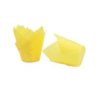 Vaso papel 200 Uds. Cupcake Liner taza for hornear for fiesta de boda Caissettes Tulip Muffin papel for pastelitos a prueba aceite envoltorio pastel para cupcakes(Color3)