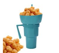 Vaso para beber, contenedor de bebidas para aperitivos, recipiente para palomitas de maíz, vaso al aire libre para coche, película diaria, adultos, viajes, postres, mochila, picnic, camping, sala de