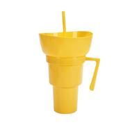 Vaso para bebidas, contenedor de bebidas para aperitivos, recipiente para palomitas de maíz, vaso para exteriores, para coche, películas diarias, adultos, viajes, postres, mochila, picnic, camping