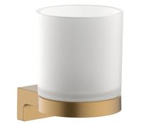 Vaso para cepillo de dientes AddStoris S de hansgrohe, 41769140, Color: Bronce cepillado
