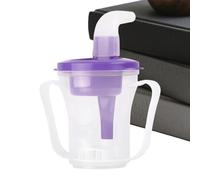 Vaso para disfagia para adultos | 5 o 10 Control Sorso Anti-Ahogamiento Dispensador de Beber Antigoteo - Ancianos Antigoteo - Para Hospital Casa Prevenir Asfixia Deglución Ancianos