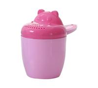 Vaso para enjuague de baño, vertedor de cubo de dibujos animados para niños, vaso mediano para verter ducha con champú, material de poliéster seguro, accesorio de baño, uso en el doméstico para l