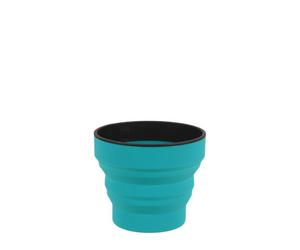 Vaso plegable LIFEVENTURE Silicona Fleximug 350ml (Teal)