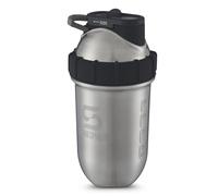 Vaso Shakesphere de acero: botella coctelera de proteínas mantiene las bebidas calientes y frías frías, 24 onzas, no necesita bola o batidor, fácil de limpiar, sin BPA, batidos