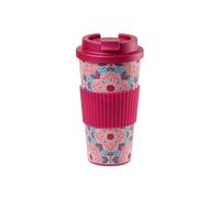 Vaso Take Away Berry 450 ml - Tea Shop - Taza de Formas Geométricas Florales para Tés e Infusiones