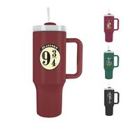 Vaso Térmico Harry Potter Andén 9 3/4 1,2 L de Acero | Ideal para Agua | Pajita y Asa | Acero Inoxidable | Producto Oficial | Regalo Harry Potter