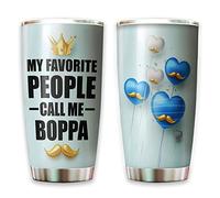 Vaso Termico Taza Termica De Viaje Isotérmica Tazas De Viaje Isotérmica Para Auto Mamá Amigo 590 Ml Mis Personas Favoritas Me Llaman Boppa - Regalos Divertidos Para El Mejor Abuelo Del Mundo,