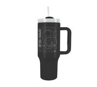Vaso Térmico Star Wars Darth Vader 1,2 L de Acero | Ideal para Agua | Pajita y Asa | Acero Inoxidable | Producto Oficial | Regalo Star Wars