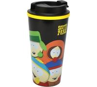 South Park Taza térmica, 450 ml de capacidad, Decorada con los personajes icónicos de la serie, Merchandising oficial