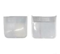 Vaso transparente de colección de vapor para arroceras, caja de recogida de agua, diseño antidesbordamiento, accesorio de cocina de plástico PP, 3,5 x 5,1 cm (trompeta pequeña)