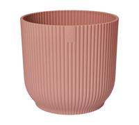 Vaso Vibes Fold Redondo 18Cm Rosa Delicado Elho
