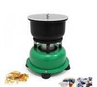 Vaso vibratorio automático de 80 W, máquina vibratoria lapidaria avanzada, herramienta pulidora de joyas for jade, ágata, metal, limpieza por vibración for ámbar, turquesa, madera y monedas