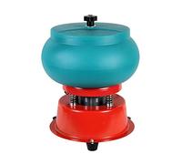 Vaso vibratorio de 5L, Cubo de pulido por vibración de joyería, máquina de tambor de pulido de roca pulidora, herramienta de fabricación de joyas(8 inch)