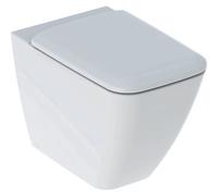 Vaso WC Geberit iCon Square 500.825.00.1 De Piso A Ras De Pared Con Fijación Nas