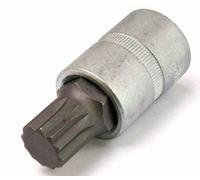 Vaso XZN M8 de 12 puntas para llave carraca 1/2"