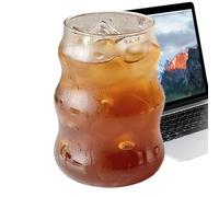 Vasos con Acanaladuras 530 ml Vaso Ondulado y Muy Adorable para Beber