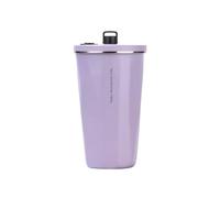 Vasos de acero inoxidable aislados al vacío con tapa de popote, contenedor de bebidas de grado alimenticio para viajes diarios, deportes, botella de agua de acero inoxidable aislada al vacío