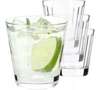 Vasos de bebida KADAX, vasos de vaso de calcio neutro, 175 ml, 4 unidades