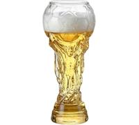 Vasos de cerveza de Copa del Mundo 2026, vaso de cerveza estilo trofeo para la Copa del Mundo 2026, vaso de pinta con diseño de trofeo, regalo para padres, hombres, fanáticos del fútbol, entusiastas