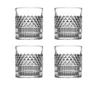 Vasos De Cristal Agua 1/2/3/4pcs Cups 335ml Transparent Whiskey Cup For Party/Home/Bar Crystal Glass Wine Cup Cups Mug Beer Glass(4pcs)