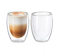 Vasos de doble pared Vasos de café Doble vaso Juego vasos de latte macchiato