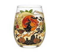 Vasos de Halloween para Beber Copa Vino Sin Tallo 400 Mililitros Estética
