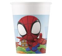 Procos Vasos de papel Marvel´s Spidey 8 unidades, 200 ml