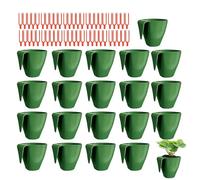 Vasos De Propagación Maceta De Vivero Transpirable Para Fresas 20 Piezas
