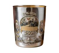 Vasos De Whisky - Cristalería De Vino Del 250 Aniversario De América, Copas De Cóctel | Padre Hombres Barman Apasionado Coleccionista Fiesta | Inicio Bar Restaurante Hotel Club Estante | Copa Whisky