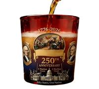 Vasos De Whisky - Tazas Para Beber Antiguas Vintage De 12,5 * 12,5 * 15,3 Cm, Juego De Vasos Estilo De Base Gruesa | Artículos de bar clásicos, cristalería de cóctel para hombres, mujeres, cum