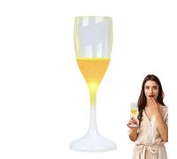 Vasos luminosos, copas luminosas, copas de vino de 120 ml, copas de vino, copas de bebida, copas que brillan en la oscuridad, copas de champán para bodas, fiestas de Navidad