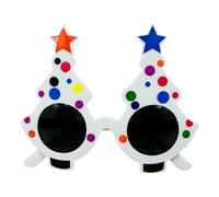 Vasos para árbol de Navidad - Decoraciones para de Navidad | Gafas de cosplay para festivales | Gafas de vista navideñas para niños | Navidad | Gafas de decoración navideña,