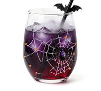 Vasos Para Beber De Halloween 420 Ml Colección De Cristalería Artesanal De