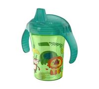 Vasos para beber | Vasos de aprendizaje | Vasos de aprendizaje para niños pequeños, taza de transición de botella para leche con 2 asas, con tapa de derrames, vasos para niños pequeños, suministros de