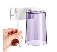 Vasos Para Enjuague Bucal | Soporte Magnético De Pared Sin Taladro Invertido - Vaso De Enjuague Bucal Magnético Y Soporte De Pared | para Baño Casa Apartamento Dormitorio Oficina Hotel Autocaravana