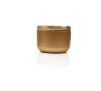 Vasos para Velas 9 latas de Metal Redondas for Velas, Botes for Velas, tarros for Hacer Velas, latas de Incienso con Aceite Esencial de 50 ml, Caja de Viaje(Gold)