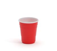 Vasos rojos para chupitos Nadal 2 oz 50 ml vaso para licores reutilizable y resistente BeerCup
