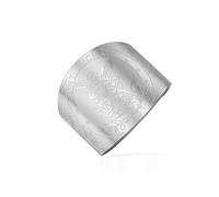 VASSAGO Anillo de San Miguel de acero inoxidable con sello vintage, anillo protector de ángel de la guarda, joyería religiosa, regalo para hombres y mujeres, Acero inoxidable, Sin piedras preciosas