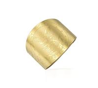 VASSAGO Anillo de San Miguel de acero inoxidable con sello vintage, anillo protector de ángel de la guarda, joyería religiosa, regalo para hombres y mujeres, Acero inoxidable, Sin piedras preciosas