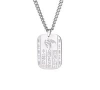 VASSAGO Anubis Collar para hombres y mujeres, Dios de la muerte, collar egipcio con colgante de ojo de Horus Anubis, símbolo egipcio, joyería egipcia regalo, Acero inoxidable