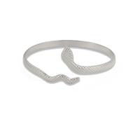 VASSAGO Brazalete Pulsera de Serpiente - Brazalete Ajustable Envolvente de Serpiente Animal para Mujeres y Niñas, Sin piedra preciosa