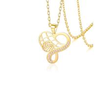 VASSAGO Collar con forma de corazón infinito para voleibol/tenis/fútbol/pickleball/béisbol/baloncesto para mujeres, adolescentes, joyería deportiva, regalos para hijas, aficionados a los deportes